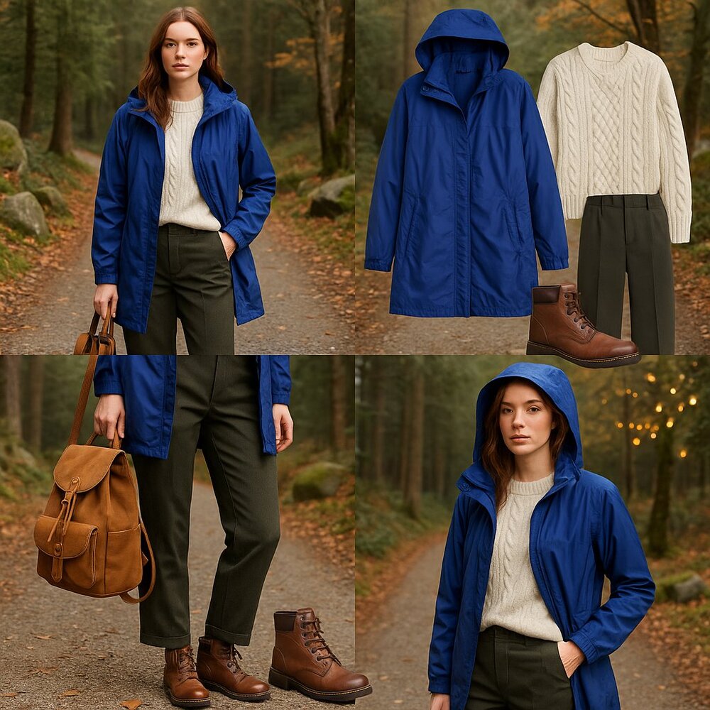 💙 L.L. Bean Women’s Classic Nylon Hooded Jacket – Timeless, Elevated Outerwear
